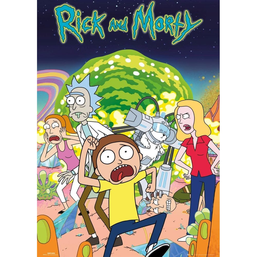 Плакат Rick and Morty (Family), фото 1