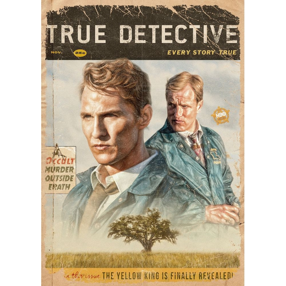 Плакат True Detective (Справжній детектив), фото 1
