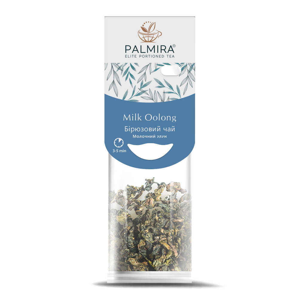 Бірюзовий чай Palmira "Молочний улун" (Milk Oolong) - 10 шт.