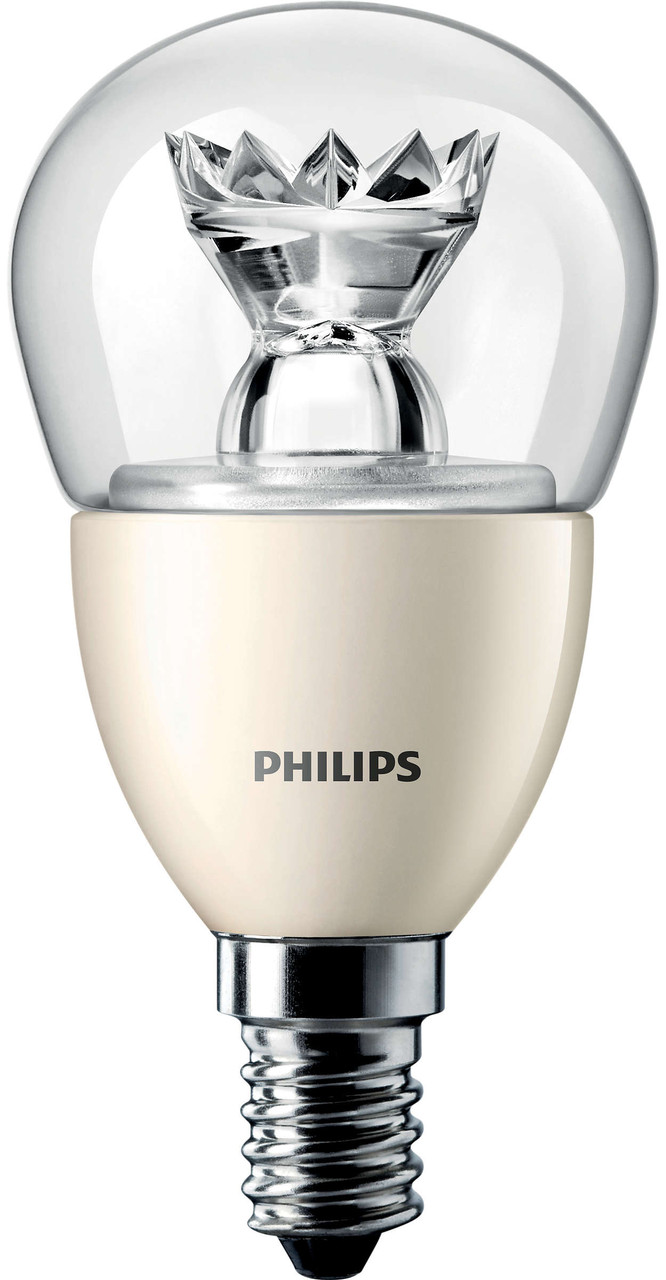 Светодиодная LED лампа Philips MAS LEDluster D 6-40W E14 827 P48 CL - фото 1 - id-p238713696