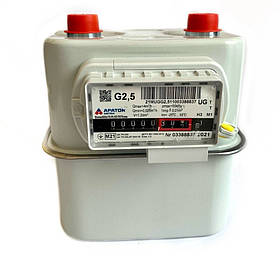 Газовий лічильник мембранний Metrix Метрикс G 2,5 T з термокоректором без КМЧ