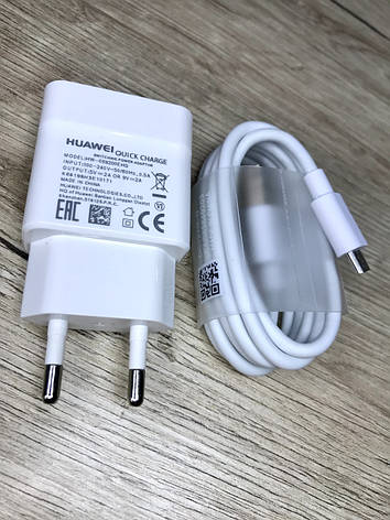 Зарядний пристрій Huawei + Кабель micro USB Super Charge Оригінал, фото 2
