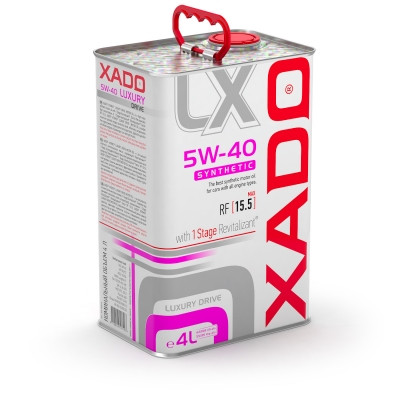 Синтетическое масло 5W-40 SYNTHETIC XADO Luxury Drive 4л