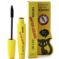 Тушь для обьема ресниц Jigott Cat´s Eye Perfect Volume Mascara