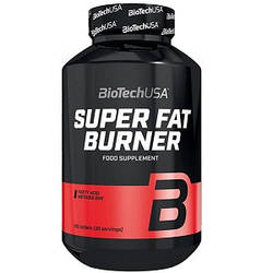 Жироспалювач Biotech USA Super Fat Burner (120 таблеток.)