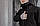Чоловічий костюм Softshell чорний демісезонний Intruder. Куртка чоловіча, штани утеплені, фото 6