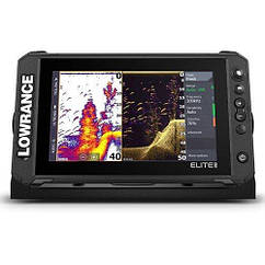 Ехолот Lowrance Elite FS 9 AI 3in1 трипроменевою , кольоровий дисплей, меню російською