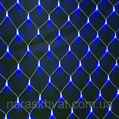 Гірлянда Сітка Led 200 синій