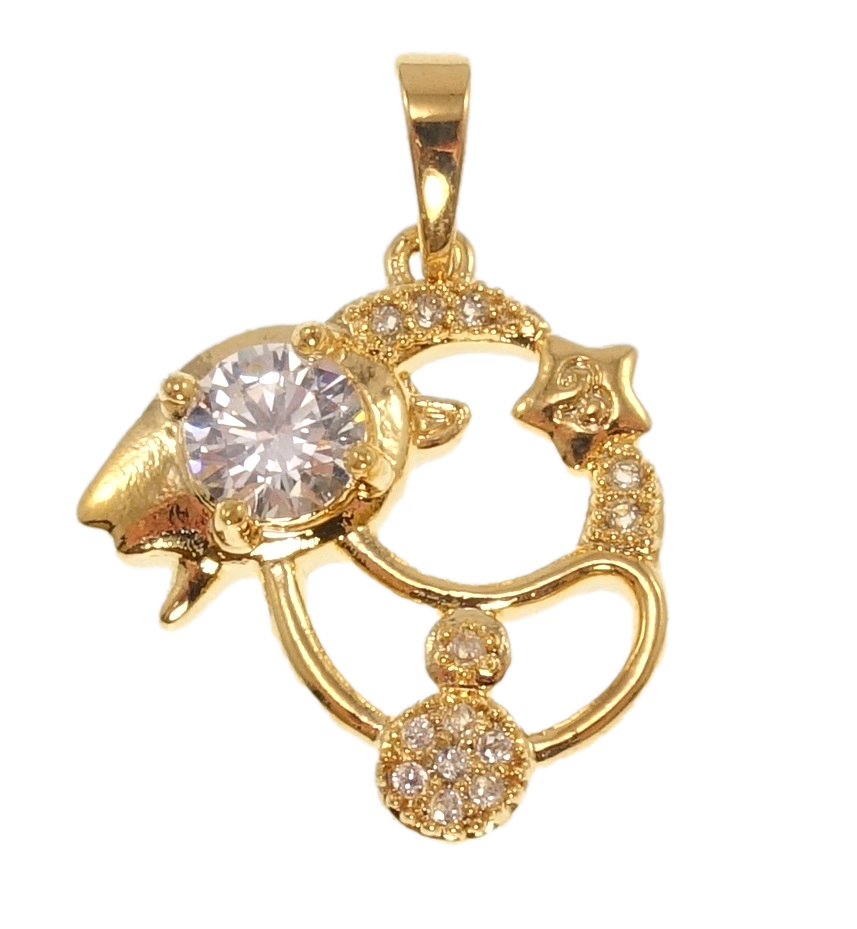 Кулон Xuping Позолота 18K "Знак Зодіаку Овен" для ланцюжка до 5мм