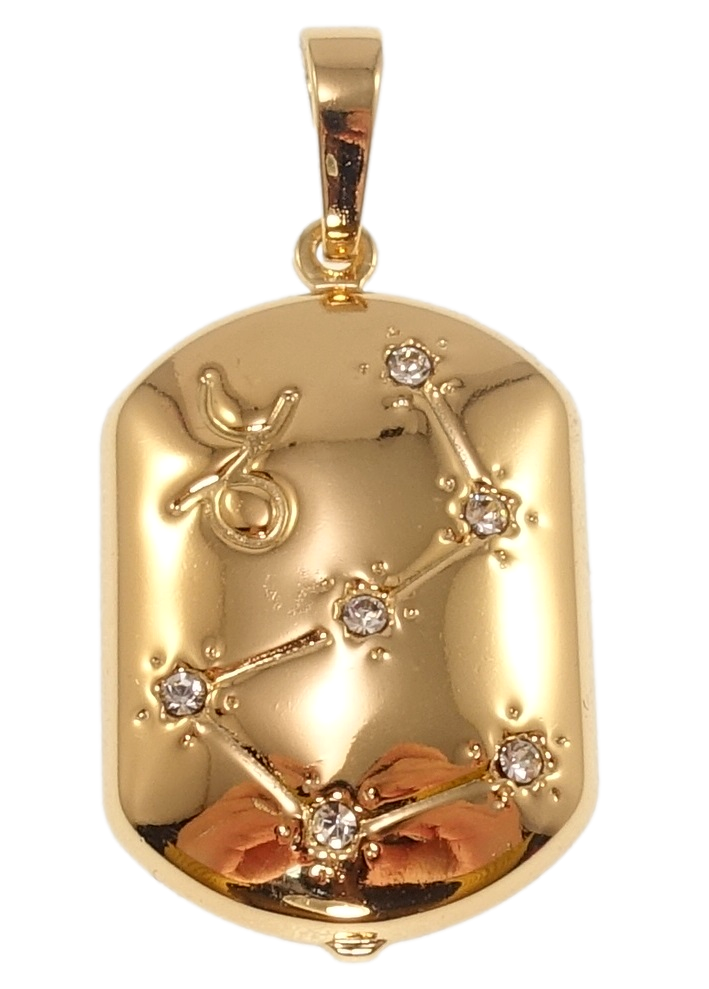 Кулон Xuping Позолота 18K "Знак Зодіаку Козеріг" для ланцюжка до 7мм