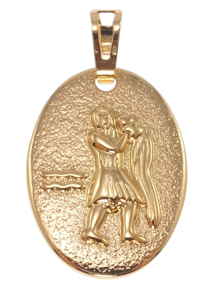 Кулон Xuping Позолота 18K "Знак Зодіаку Водолій" для ланцюжка до 6мм