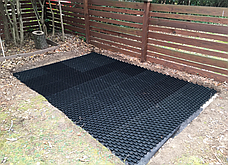 Решітка Hexpave зелена 8102-З UA (505*580*30), РГ 8102, екопарковка, модульні газонні грати, РГ, фото 5
