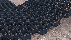 Решітка Hexpave зелена 8102-З UA (505*580*30), РГ 8102, екопарковка, модульні газонні грати, РГ, фото 6