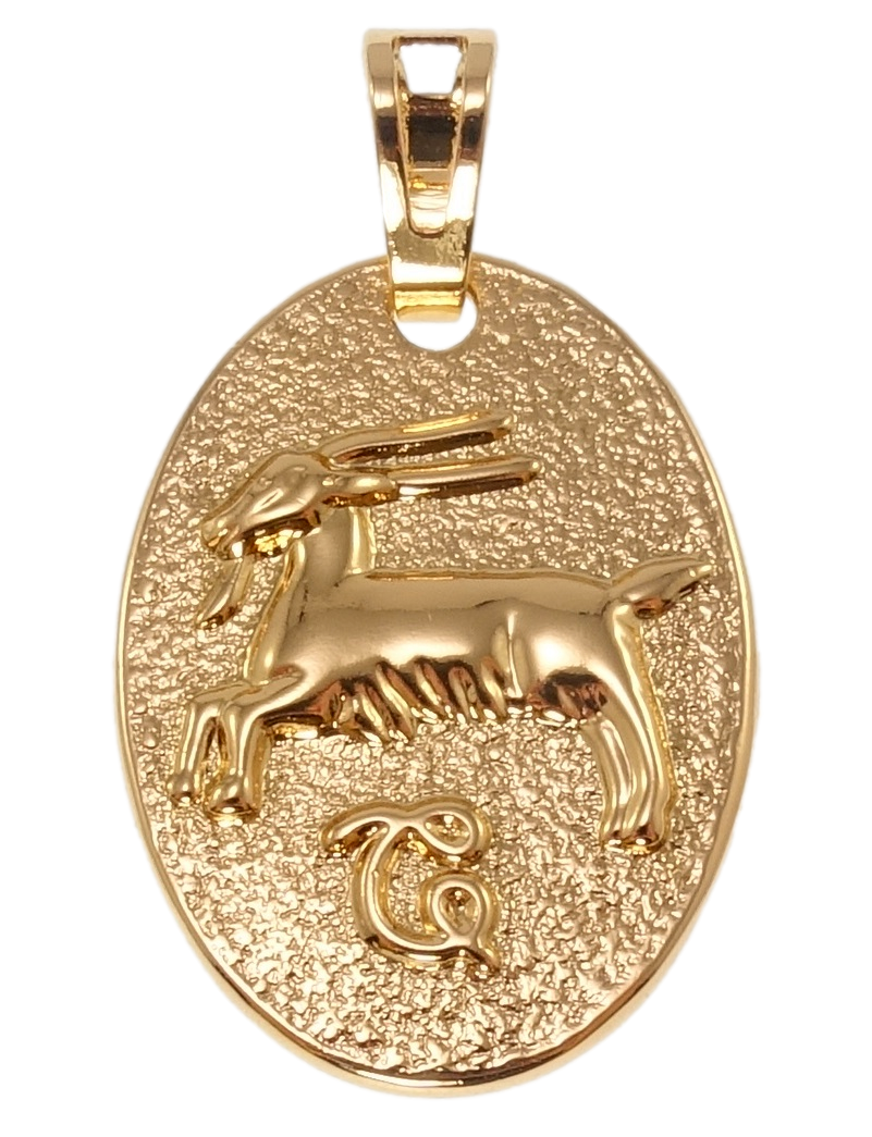 Кулон Xuping Позолота 18K "Знак Зодіаку Козеріг" для ланцюжка до 6мм