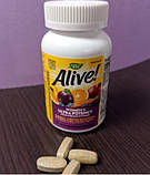 Мультивітаміни для жінок Nature's Way Alive! Women's Ultra Potency 60 таблеток, фото 5