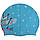 Дитяча шапочка для плавання силіконова MadWave Junior LITTLE BUNNY M057913 блакитний, фото 2