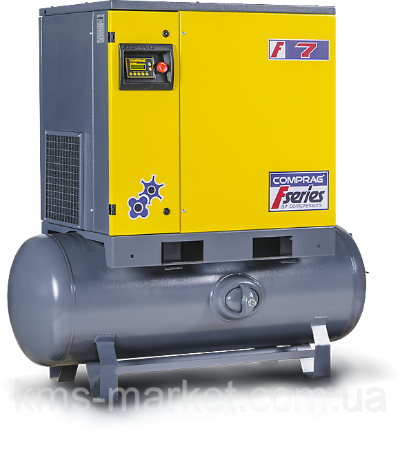 Гвинтовий компресор FR-0508-270 на ресивері