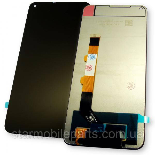 Дисплей Xiaomi Redmi Note 9 5G l 2007J22G l M2007J22R l A001XM + сенсор чорний | модуль, фото 1