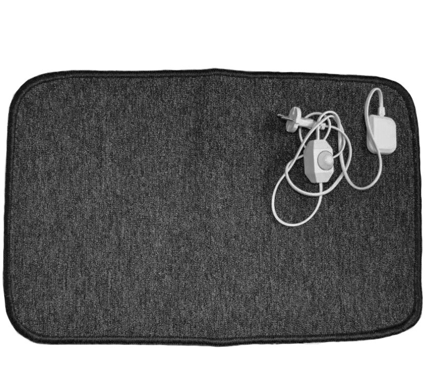 Електрокилимок сушка для взуття 60x40 см, сірий, фото 1