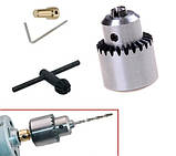 Патрон свердлильний 0.3-4мм під 3.17 мм JT0 вал для микродрели PCB, фото 8