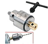 Патрон свердлильний 0.3-4мм під 3.17 мм JT0 вал для микродрели PCB, фото 9