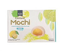 Тістечко моті (мочі)Custard Mochi Lemon ROYAL FAMILY 168 г