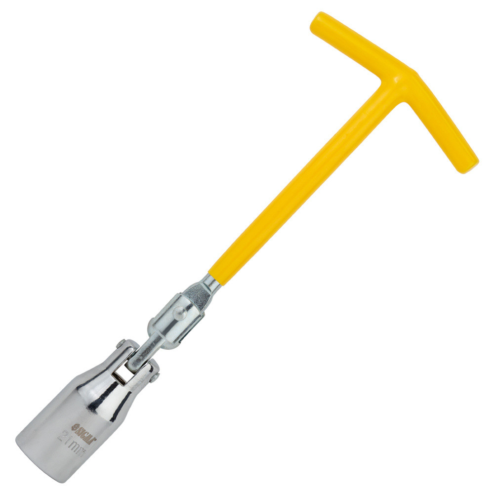 Ключ свічний з шарніром 21мм SIGMA (6030441)