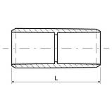 Муфта Ø32 мм для труб Копос 0232_FB, фото 2