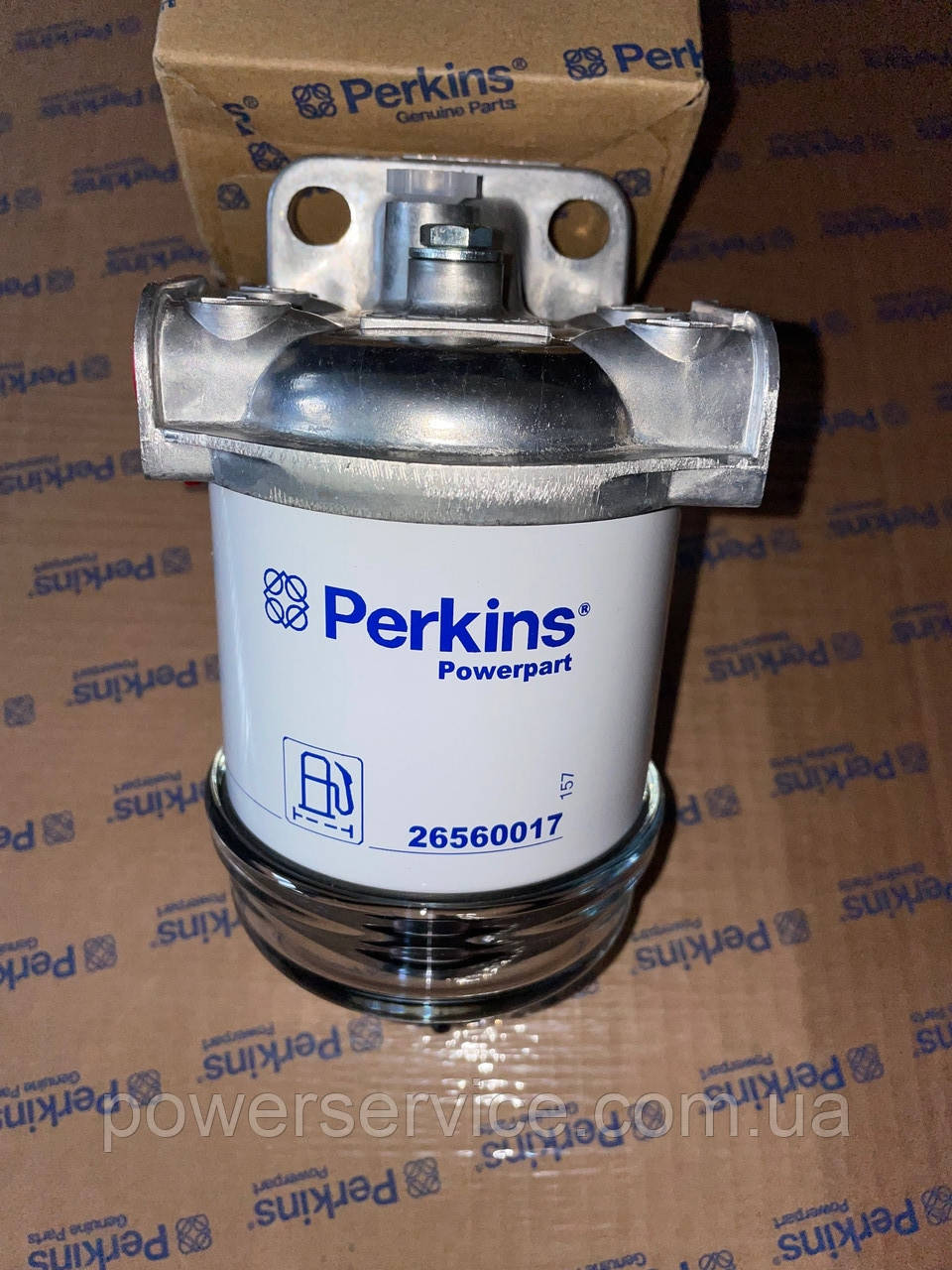 Оригінальний паливний фільтр у зборі 2656615,32/401100 Perkins,ПЕРкінс
