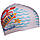 Дитяча шапочка для плавання силіконова MadWave Junior LITTLE SURFER M057912 білий, фото 2