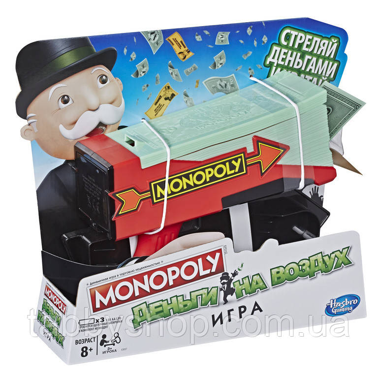 Настільна гра HASBRO Monopoly Монополія Гроші на вітер