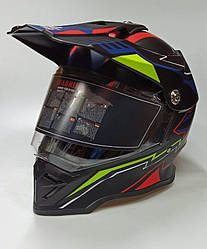 Шолом кросовий / ендуро / АТV зі склом SCORPION-819