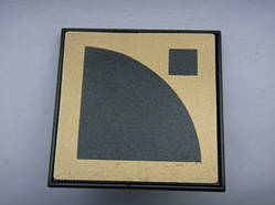 Значок , наклейка, логотип (metall) 34x34mm на сітку колонки L-Acoustics