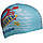 Дитяча шапочка для плавання силіконова MadWave Junior LITTLE SURFER M057912 блакитний, фото 2
