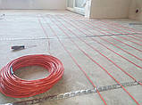 Електрична тепла підлога, нагрівальний кабель під плитку WOKS-18-430 Вт, 24 м з електронним програматором, фото 5