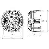Розподільна коробка Ø73х45мм з кришкою V 68 Копос KUL 68-45/LD2_NA, фото 2