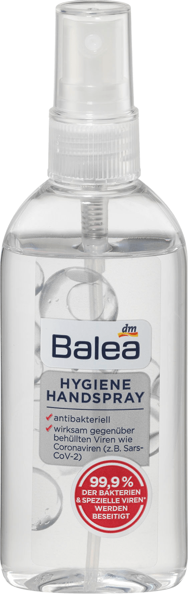 Гігієнічний - антибактеріальний спрей для рук Balea Hygiene Hand Spray, 100 мл