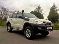Автомобільний Шноркель на Позашляховик TOYOTA Land Cruiser Prado 120 Виносної Повітрозабірник для Позашляховика, фото 5