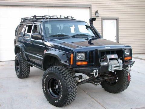 Розширювачі Колісних Арок Фендери для Позашляховика Jeep Cherokee XJ від 1984-2001г арки