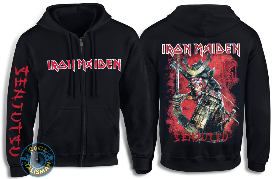 Толстовка на змійці IRON MAIDEN Senjutsu