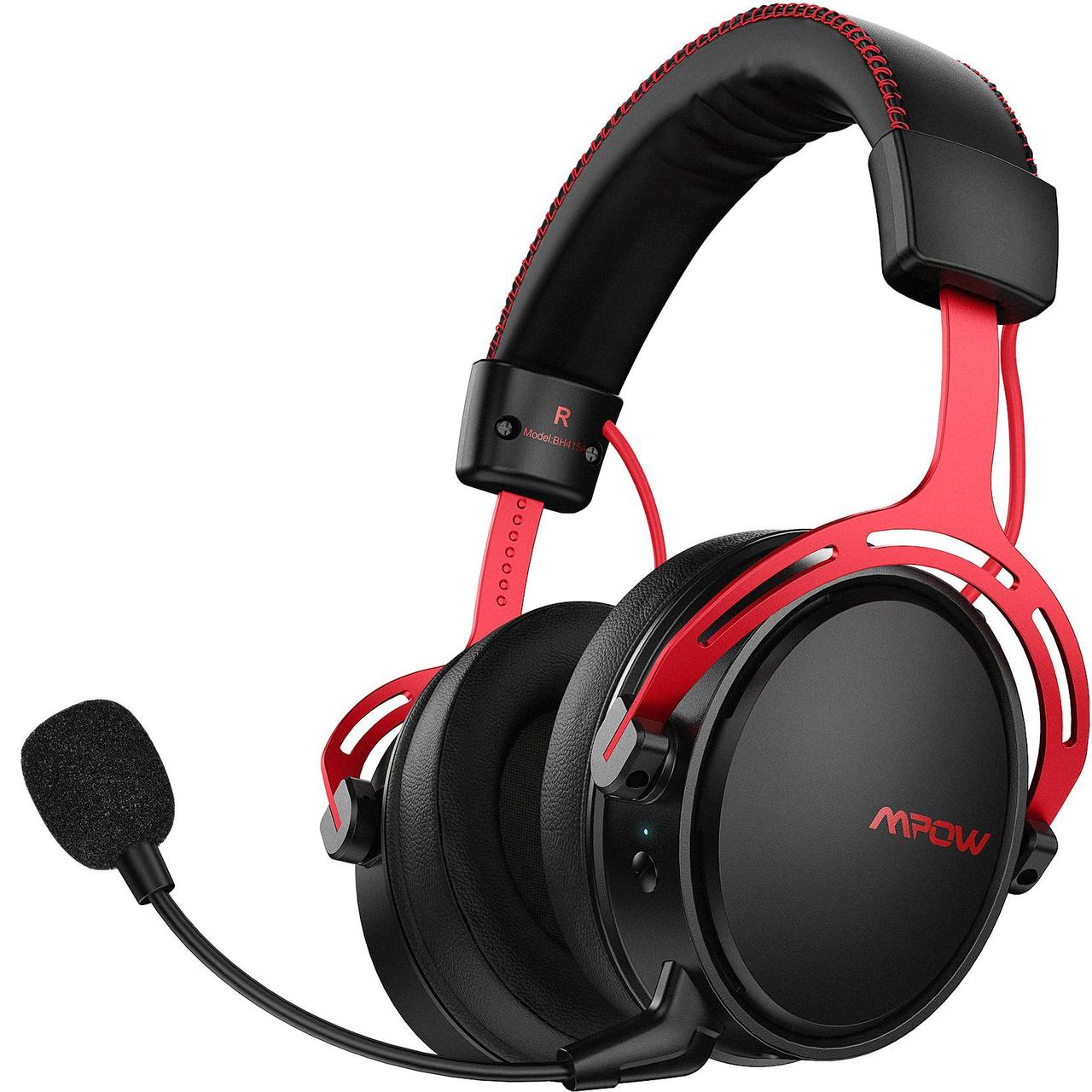 Навушники Mpow Air black-red