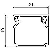 Кабель канал 20х20 мм Копос LHD 20X20_HD, фото 2