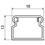 Кабель канал 13х18 мм світле дерево Копос LV 18X13_SD, фото 3