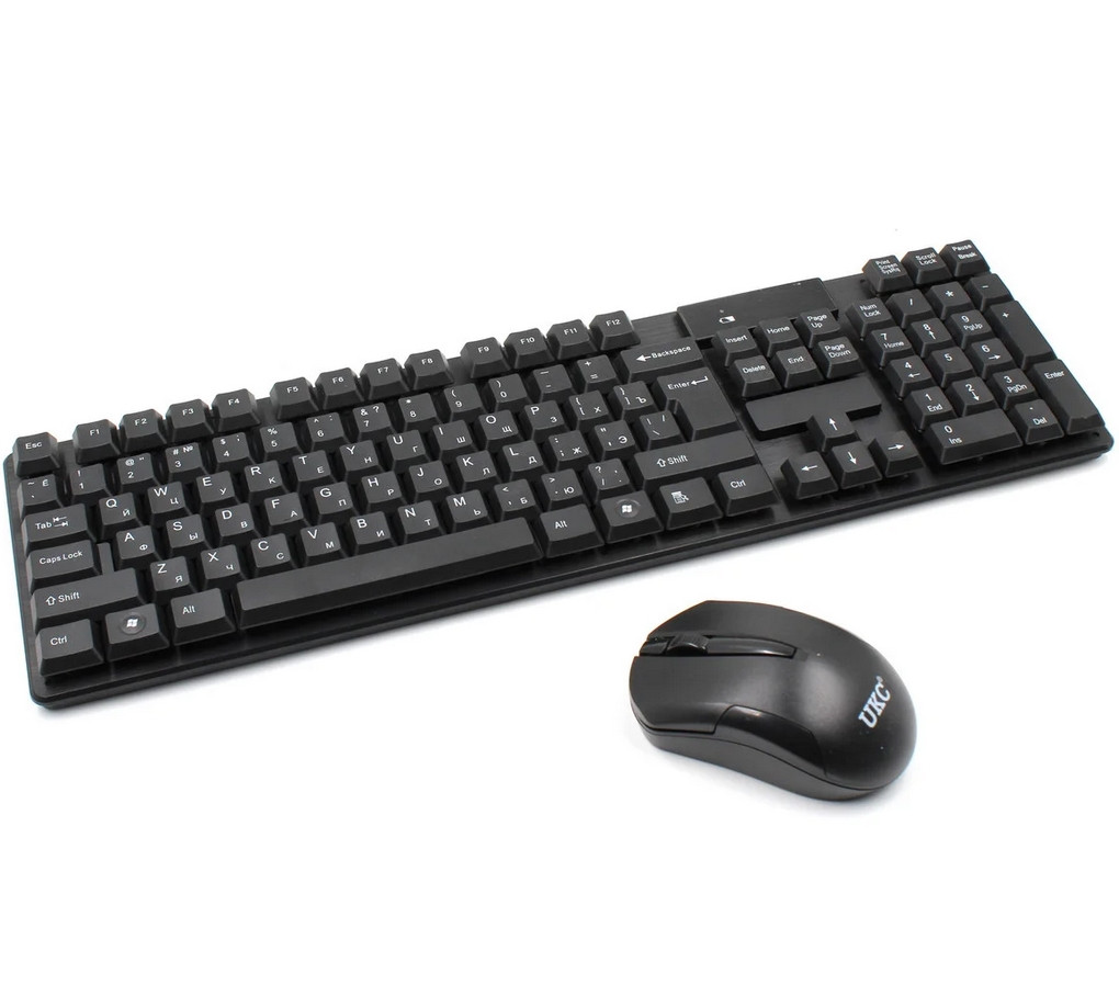 Клавіатура KEYBOARD + мишка wireless TJ 808 | Безпровідний комплект клавіатура і миша
