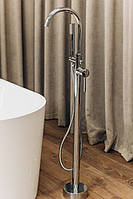 Кран Змішувач для Ванни Окремостоячий Brone Fantasia CHROME PLATED Змішувач БРОНЕ, фото 7