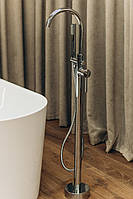 Кран Змішувач для Ванни Окремостоячий Brone Fantasia CHROME PLATED Змішувач БРОНЕ, фото 6