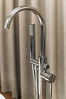 Кран Змішувач для Ванни Окремостоячий Brone Fantasia CHROME PLATED Змішувач БРОНЕ, фото 3