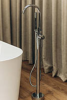 Кран Змішувач для Ванни Окремостоячий Brone Fantasia CHROME PLATED Змішувач БРОНЕ, фото 4