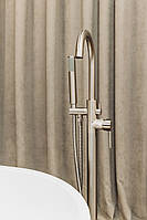 Змішувач Brone Fantasia BRUSHED NICKEL Кран Змішувач для Ванни Окремостоячий БРОНЕ, фото 3