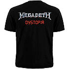 Футболка Megadeth "Dystopia", Розмір XL, фото 2